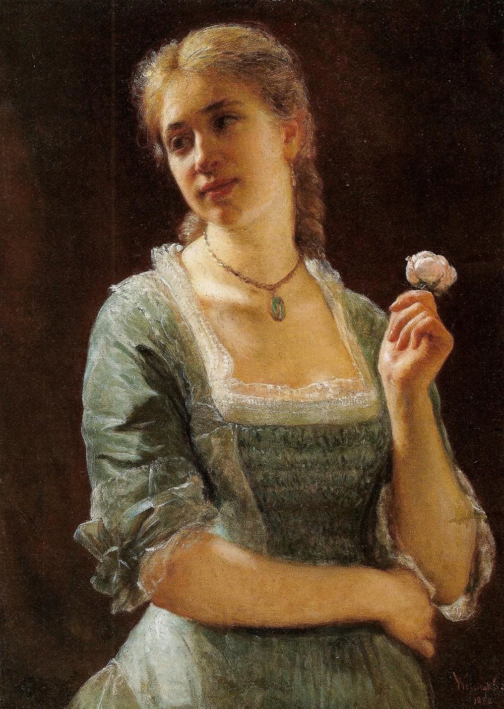 Ritratto di Jadwiga Strachocka nata Szpet - Museo Nazionale di Varsavia